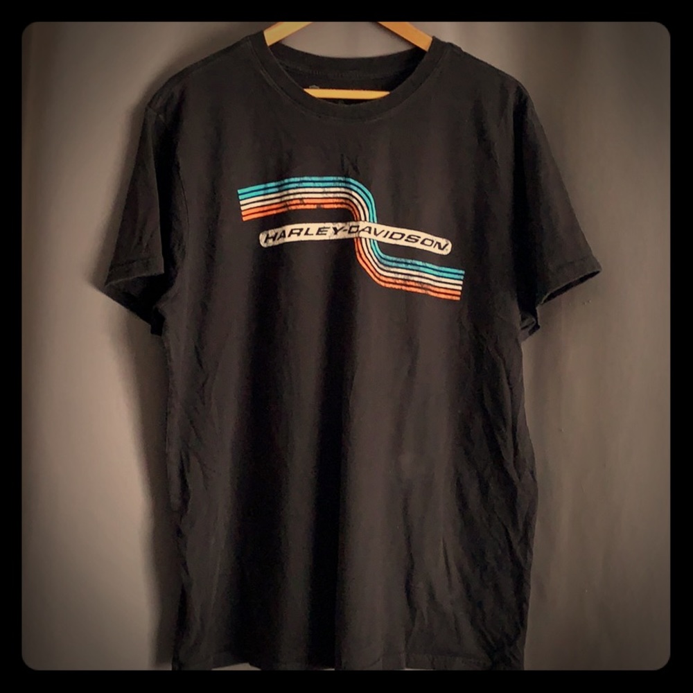 Harley Davidson 2XL black t shirt